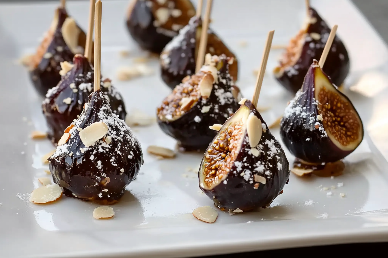 Salted Caramel & Dark Chocolate Figs