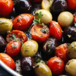 Herb-Roasted Olives & Tomatoes