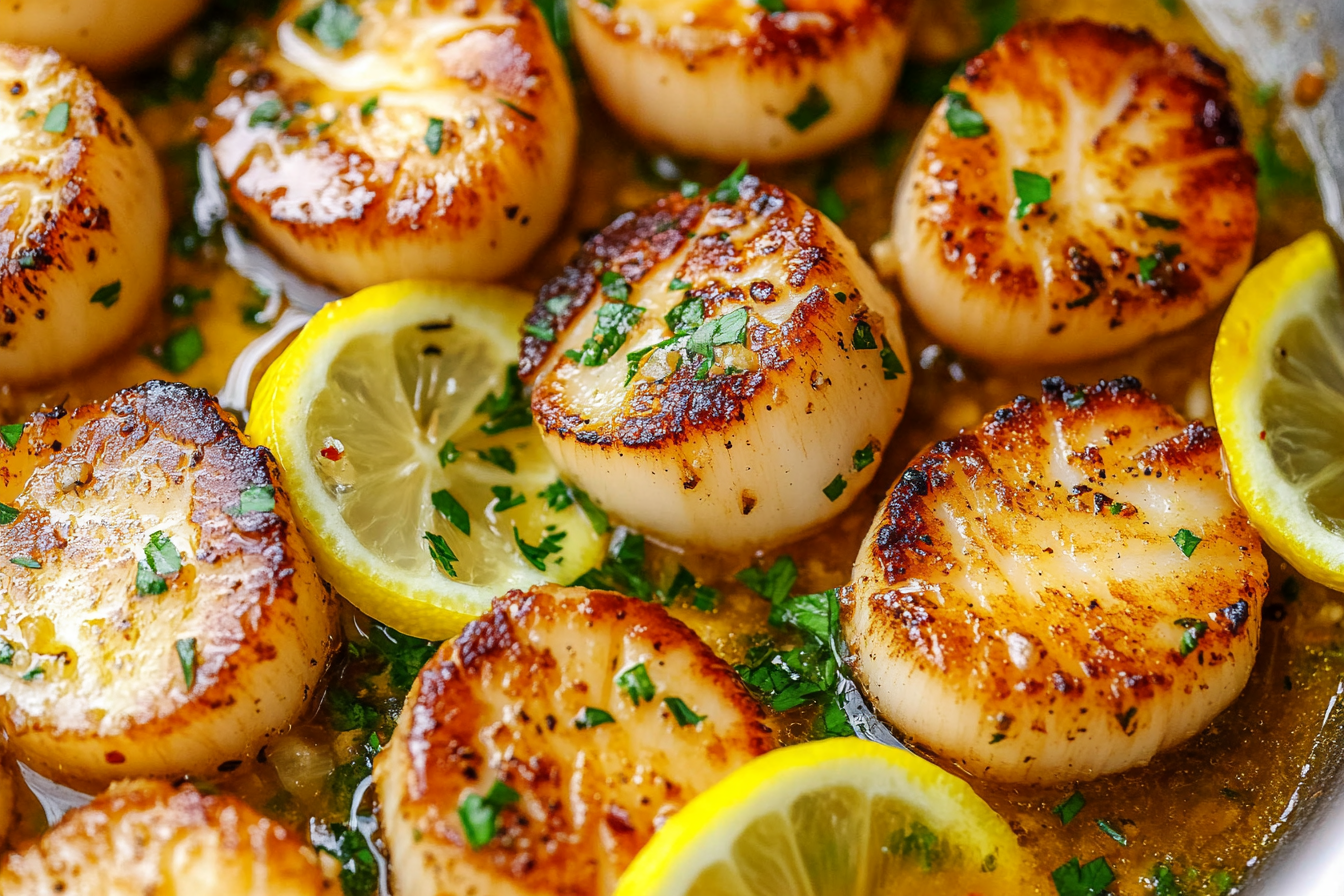Lemon Butter Scallops