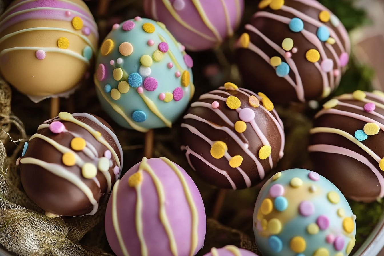 Easter Egg Cake Pops

