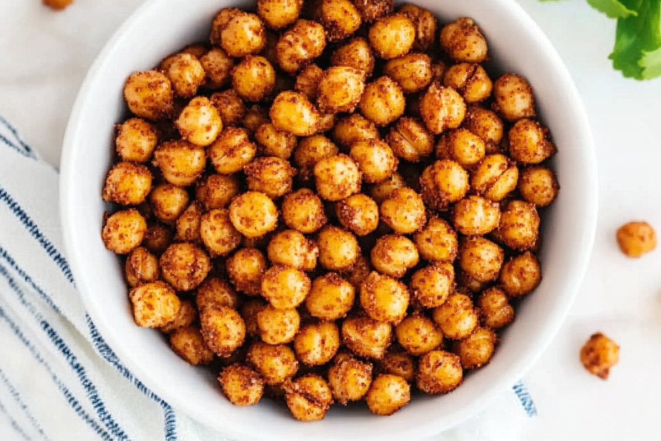 crispy roasted chickpeas