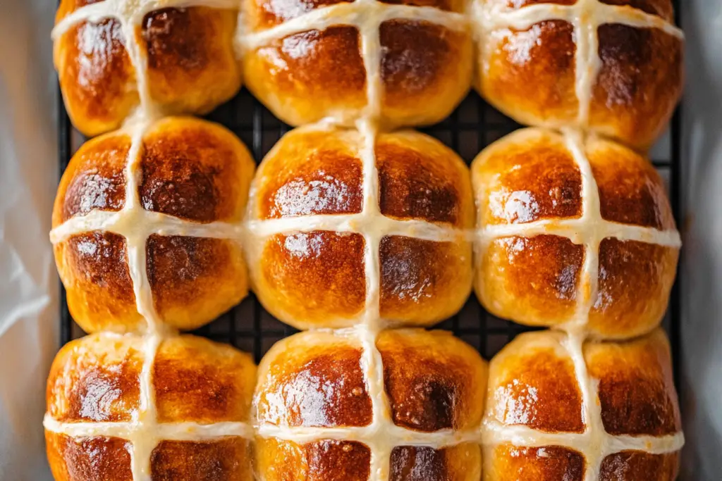 Orange Hot Cross Buns(01)