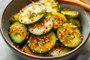 spicy cucumber salad
