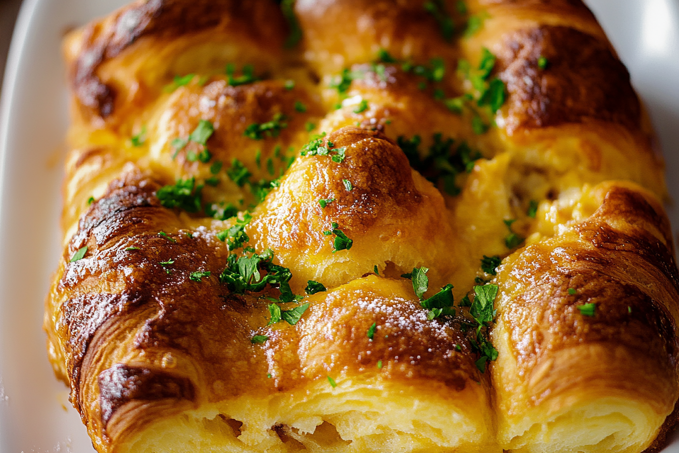 Crescent Roll Breakfast Casserole