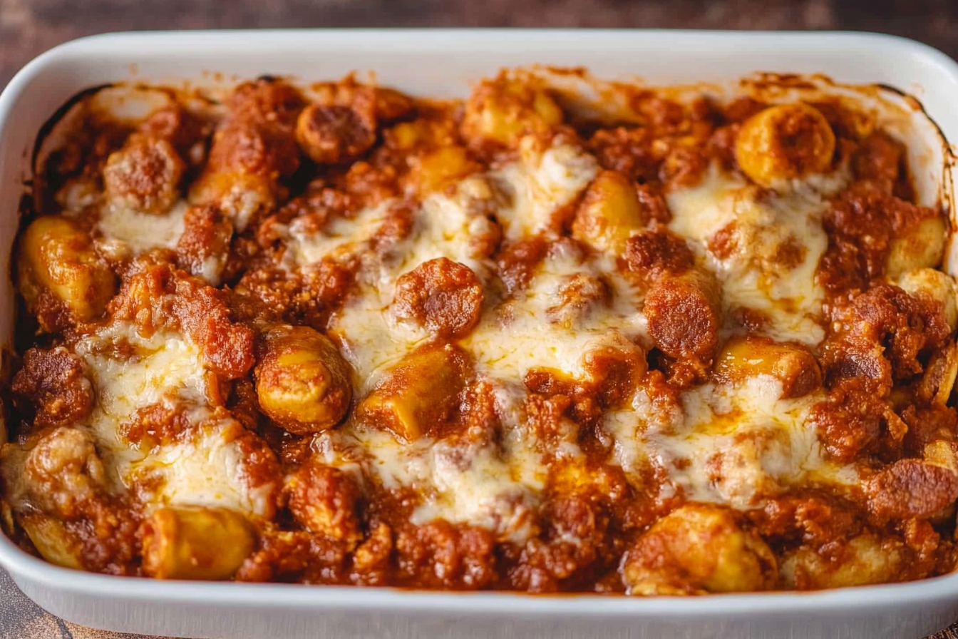 Chili Cheese Dog Bubble Up Casserole