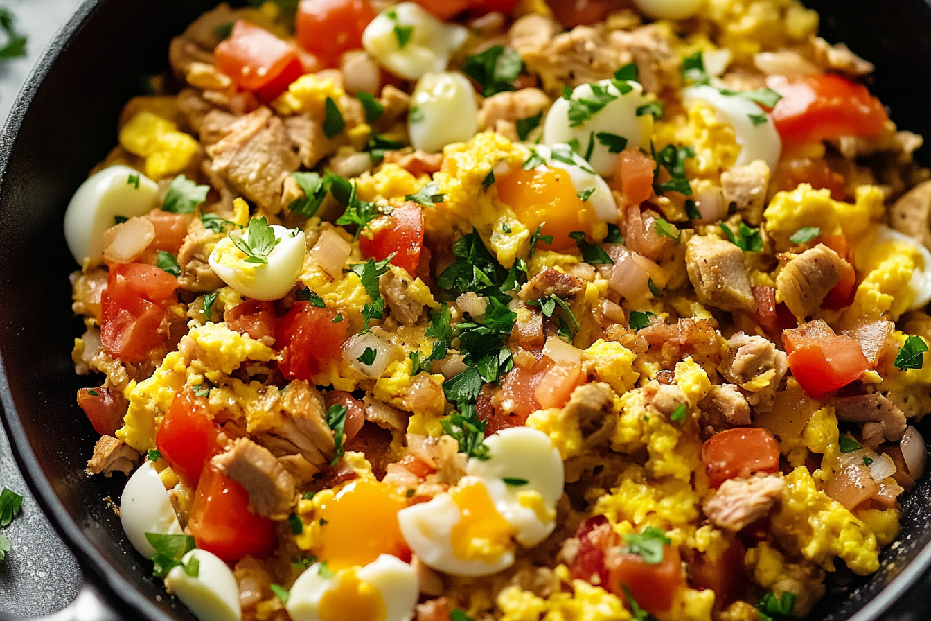 Turkey & Egg Scramble