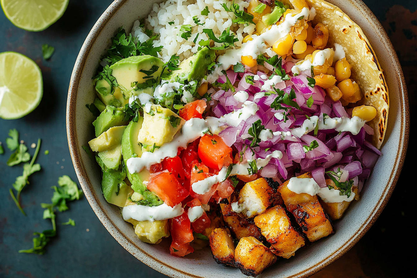 Fish Taco Bowl