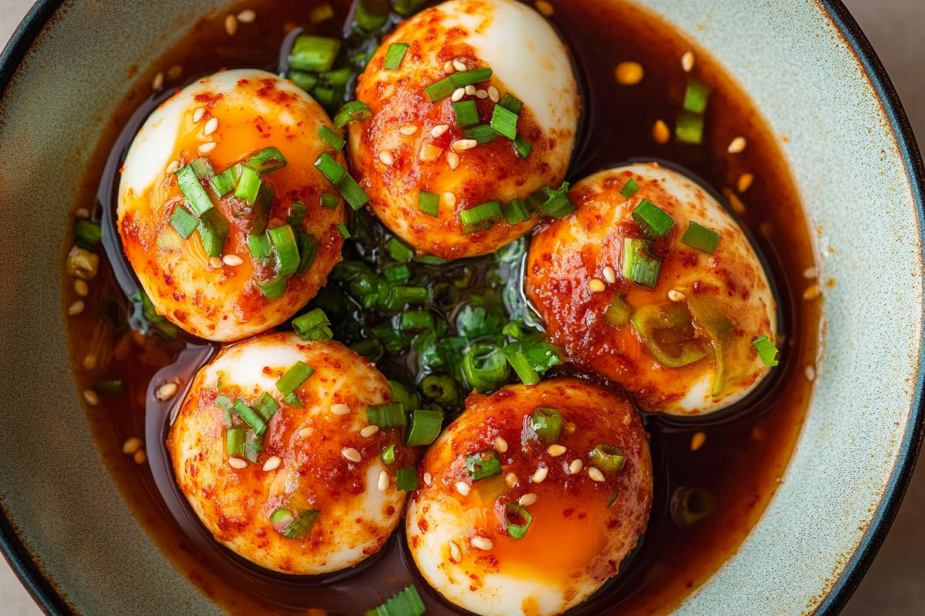 Spicy Gochujang Eggs