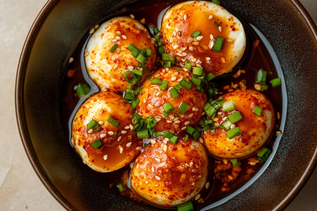 Spicy Gochujang Eggs


