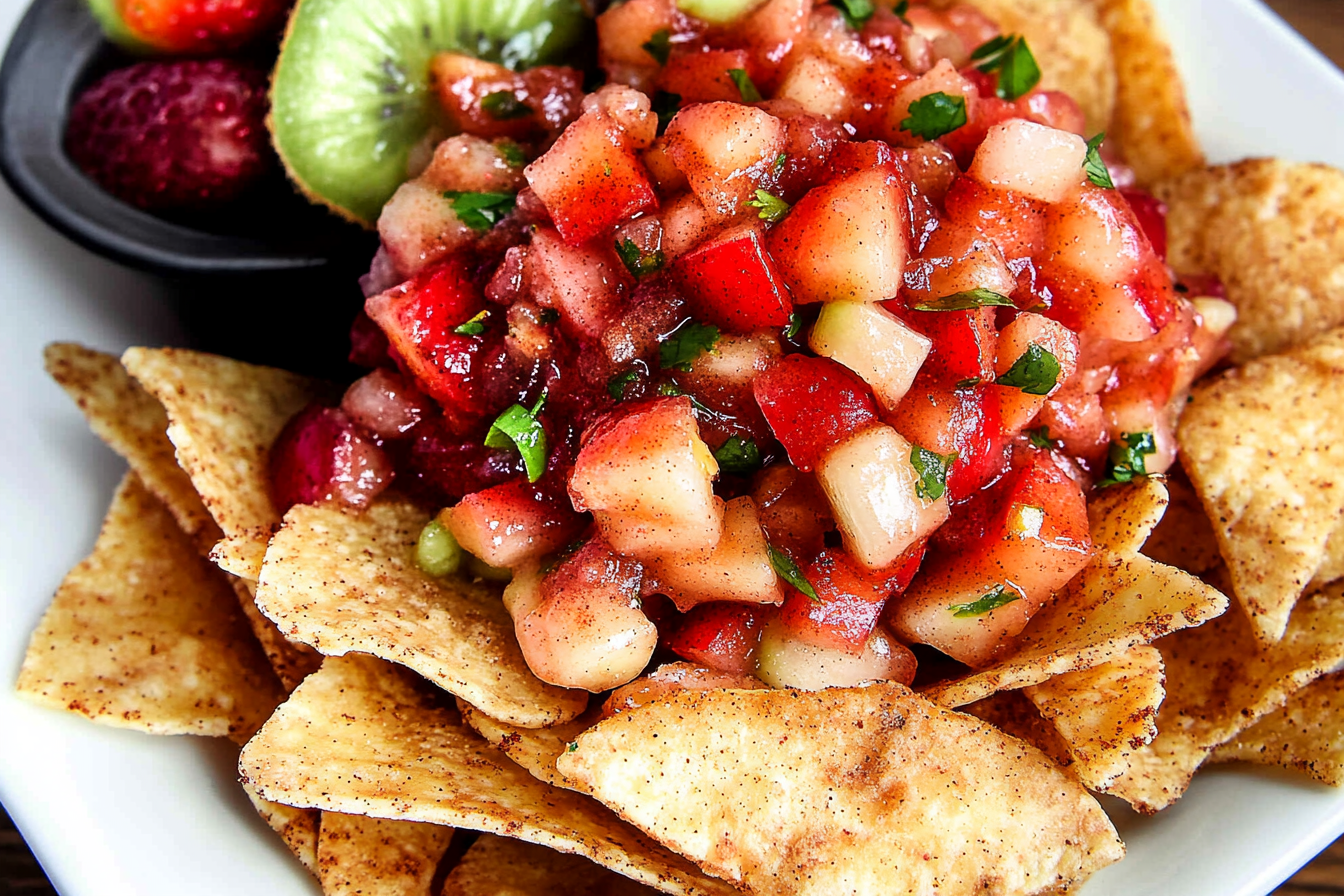 Crispy Cinnamon Sugar Chips Recipe.