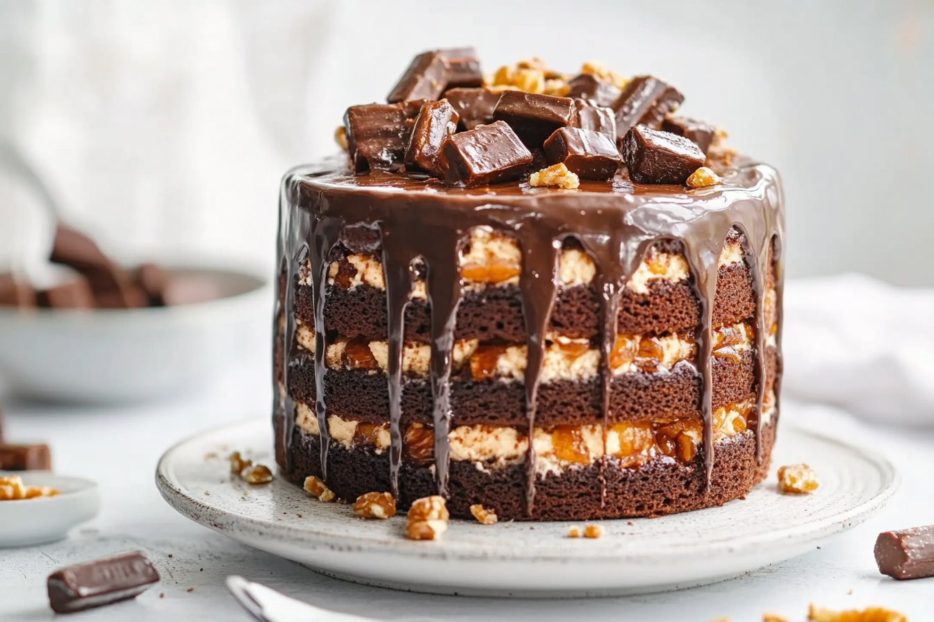 Snickers Cake