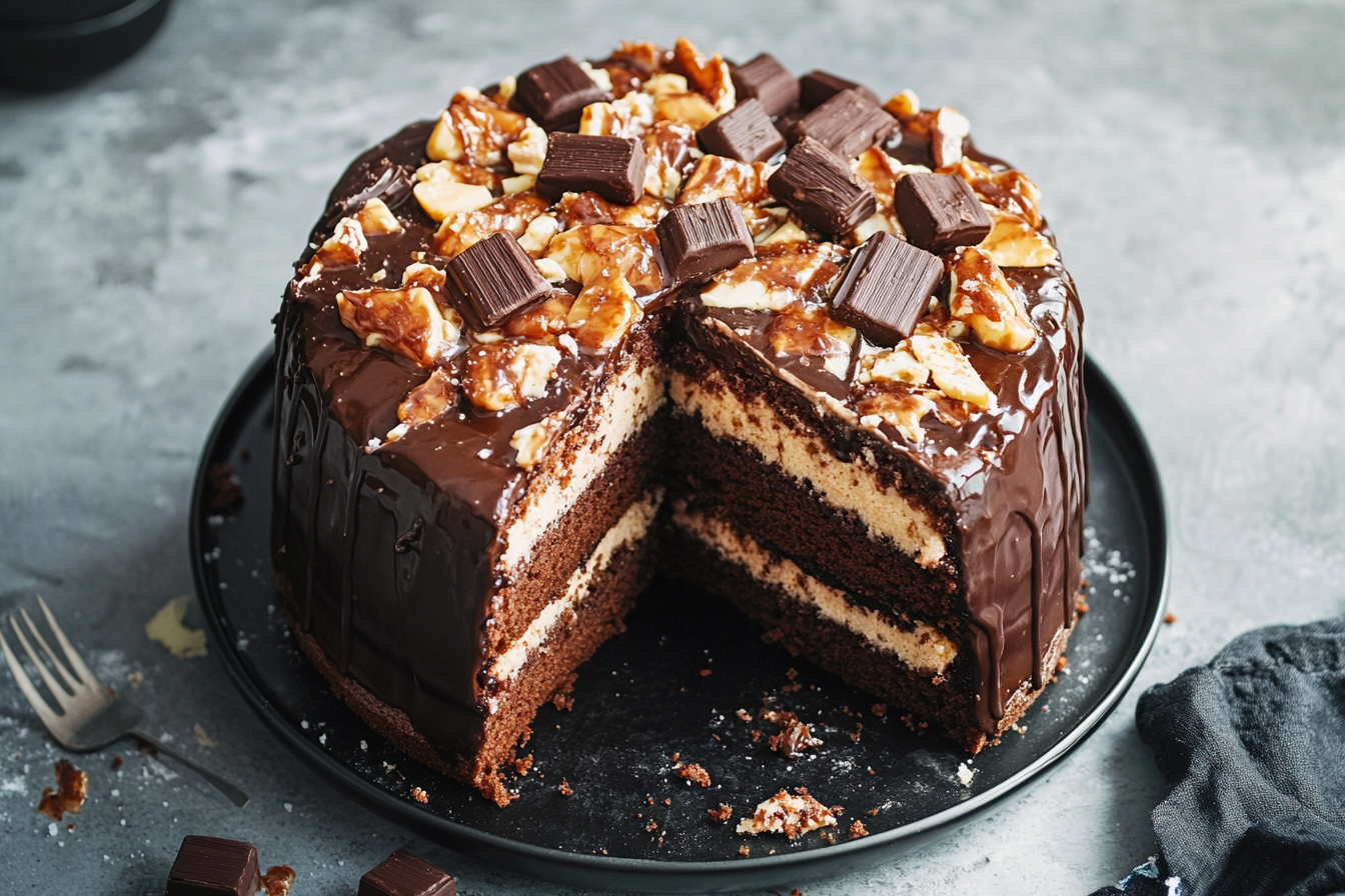 Snickers Cake