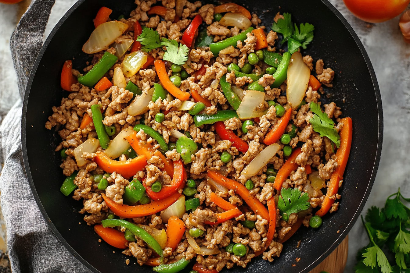 Ground Turkey Stir-Fry