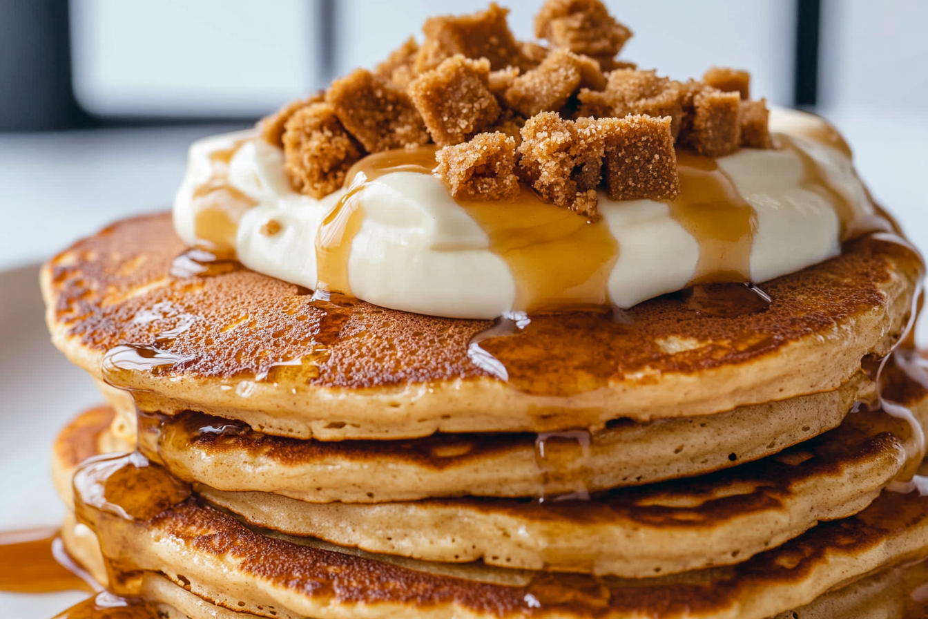 Lotus Biscoff Pancakes