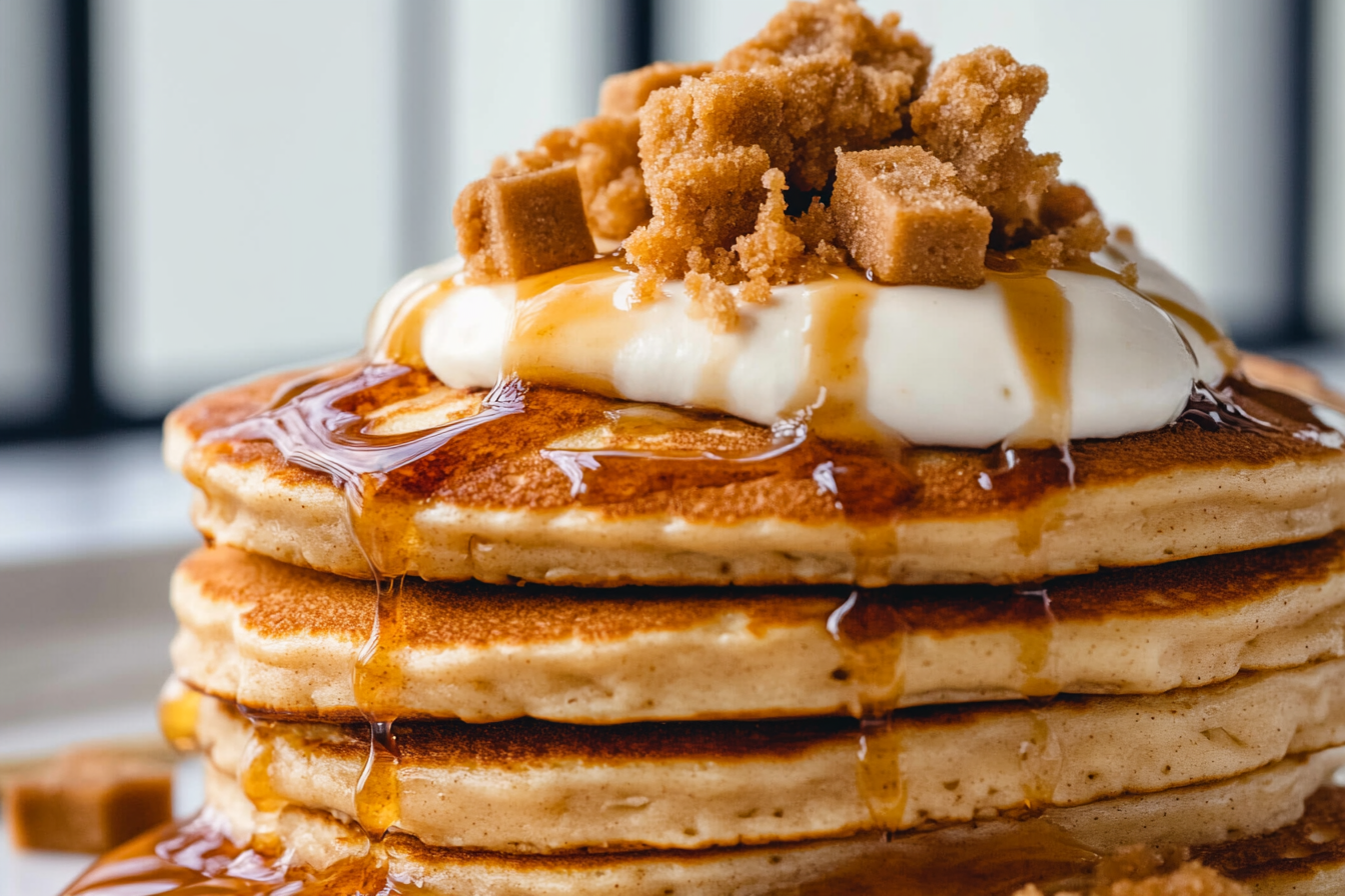 Lotus Biscoff Pancakes