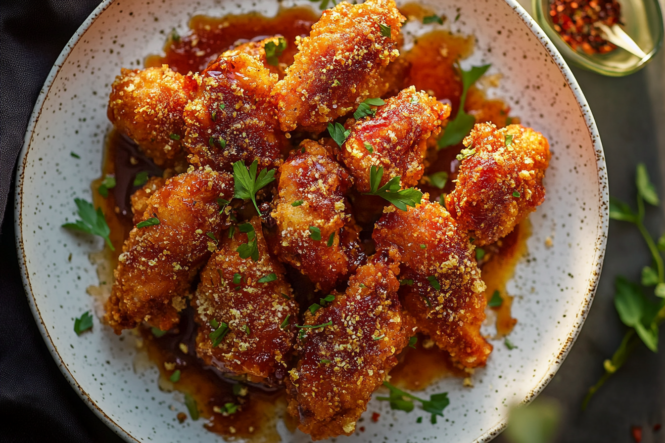 baked-crunchy-hot-honey-chicken