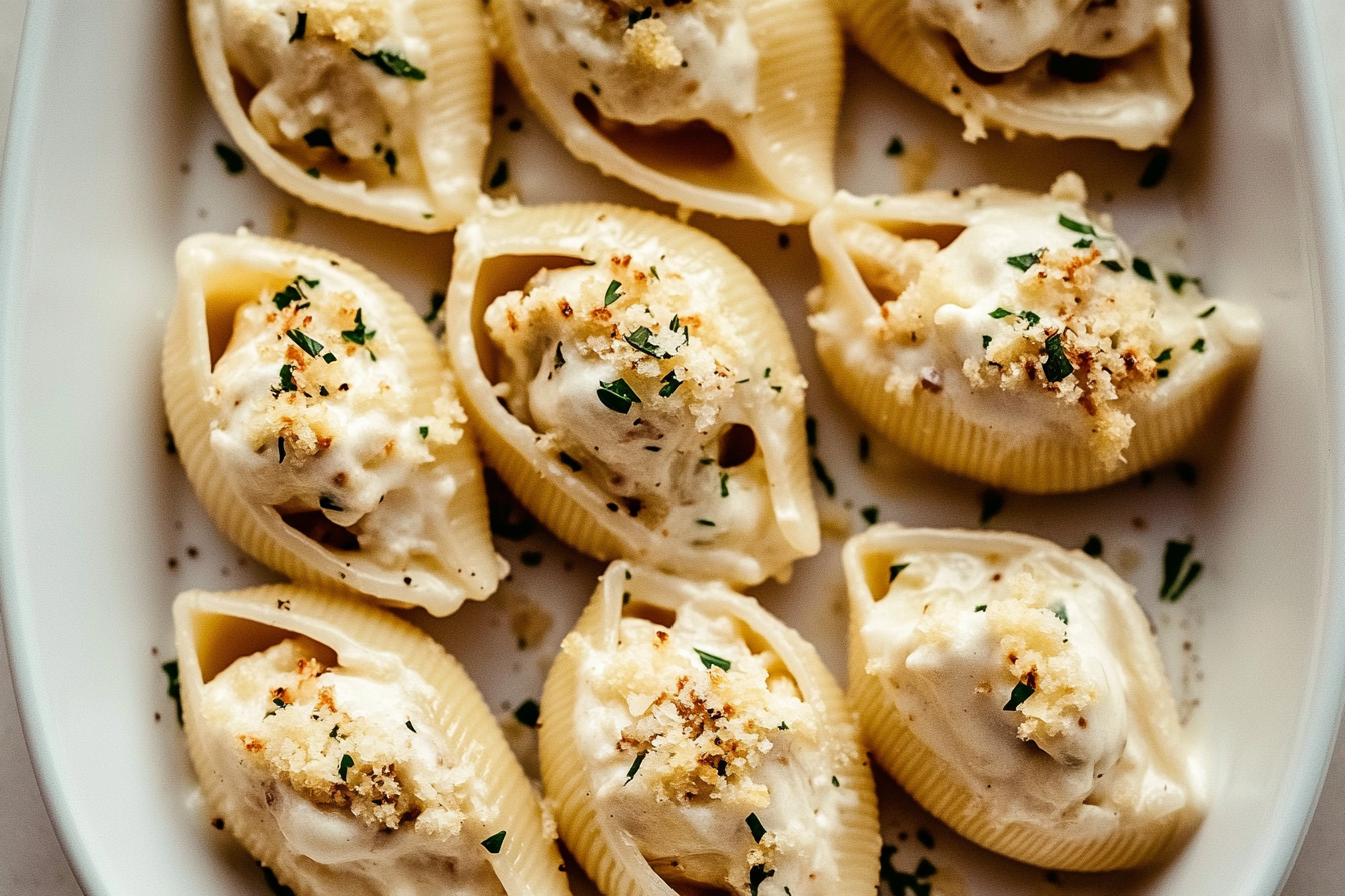 creamy stuffed shells
