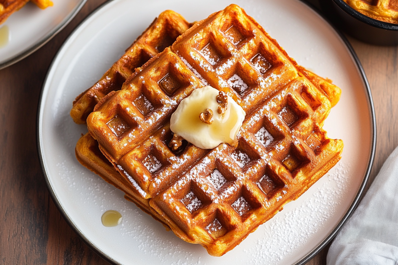 Sweet Potato Waffles