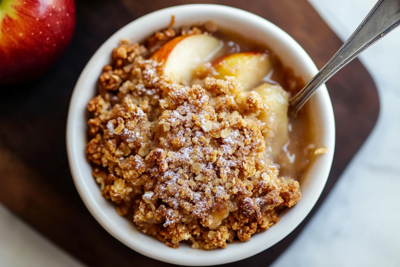 Breakfast Apple Crumble