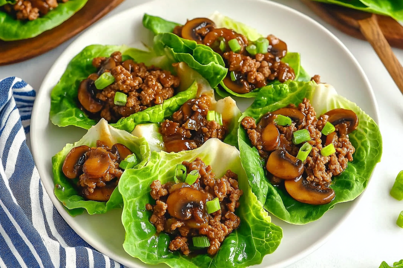 Turkey Lettuce Cups