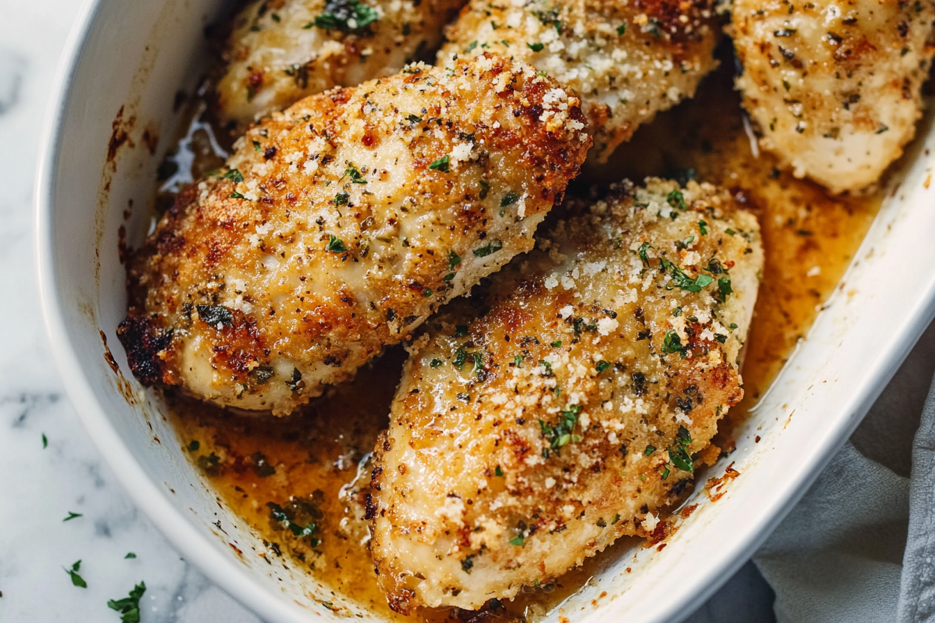 Parmesan Baked Chicken 
