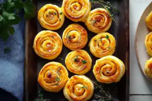 Pumpkin Pinwheels