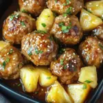 Pineapple Teriyaki Meatballs