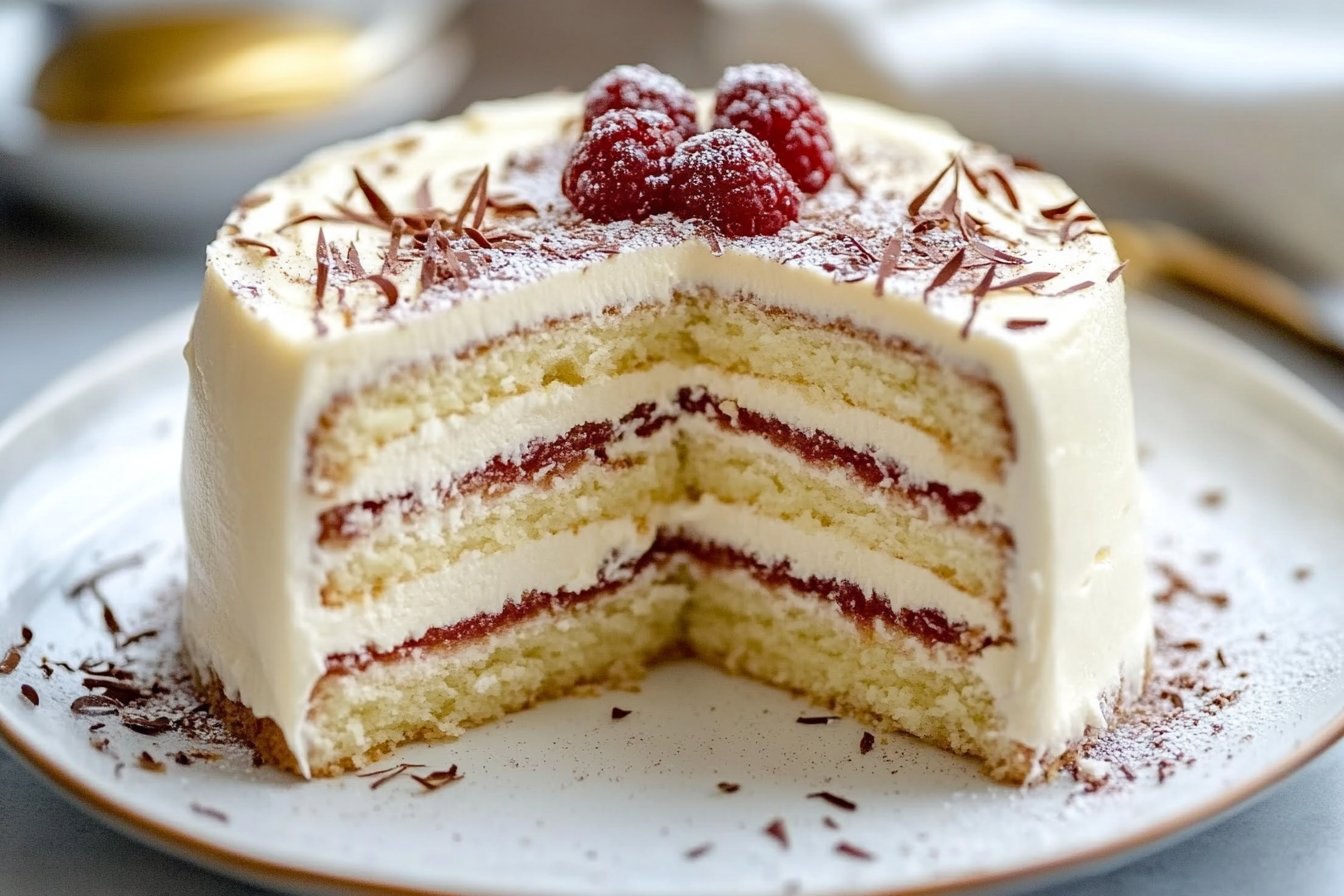 Quick Italian Cream Cake
