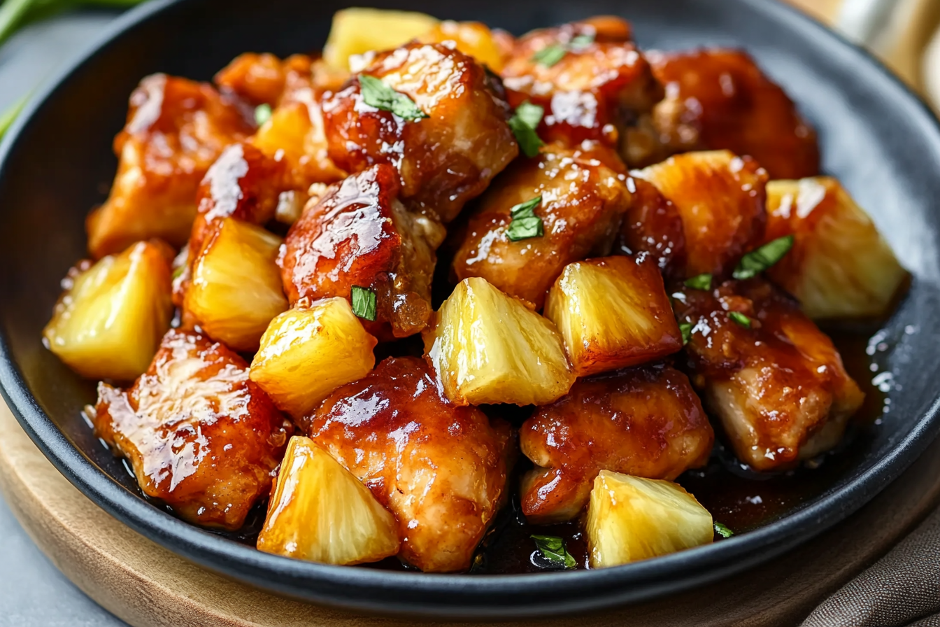Brown Sugar Pineapple Chicken