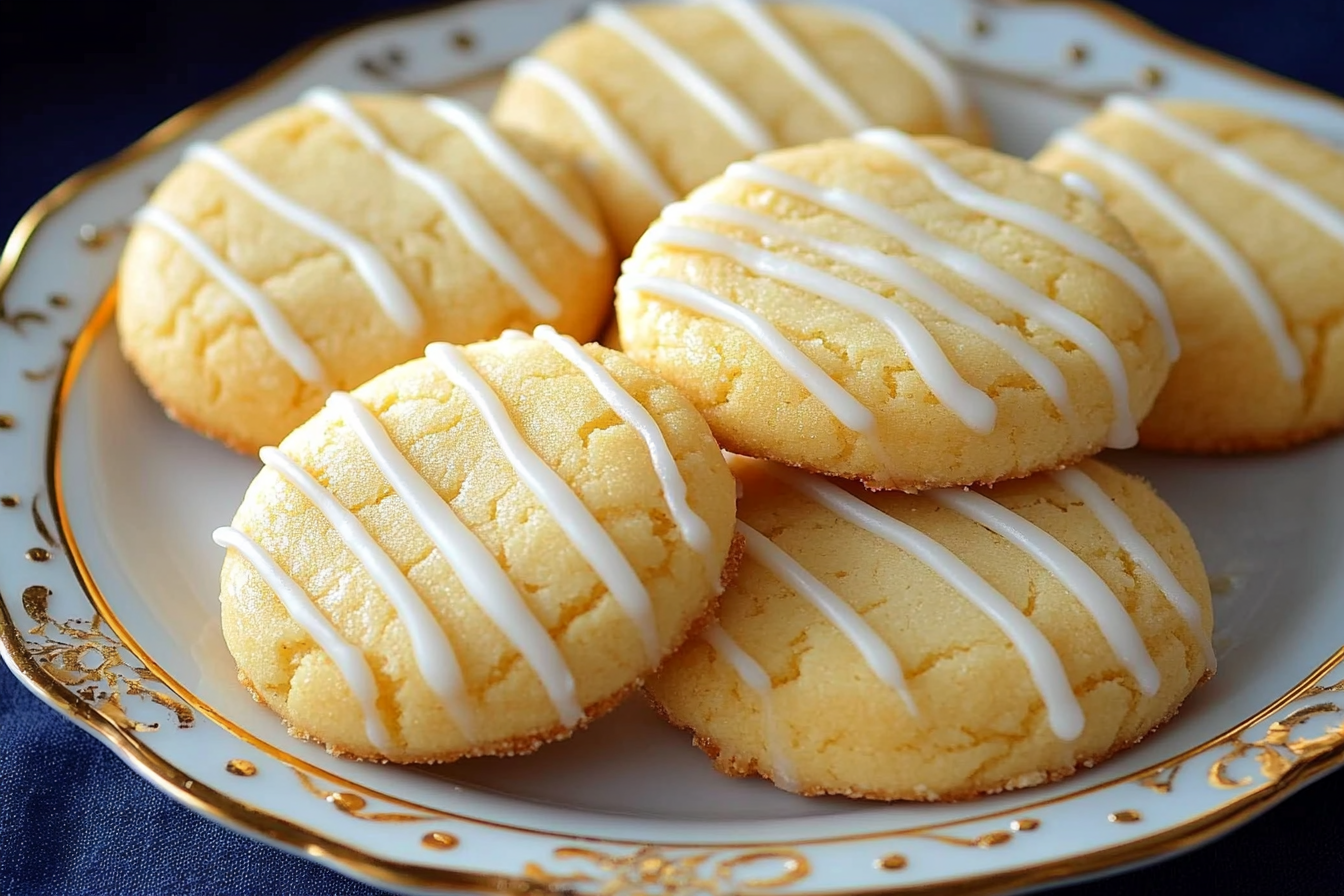 Lemon Pudding Cookies