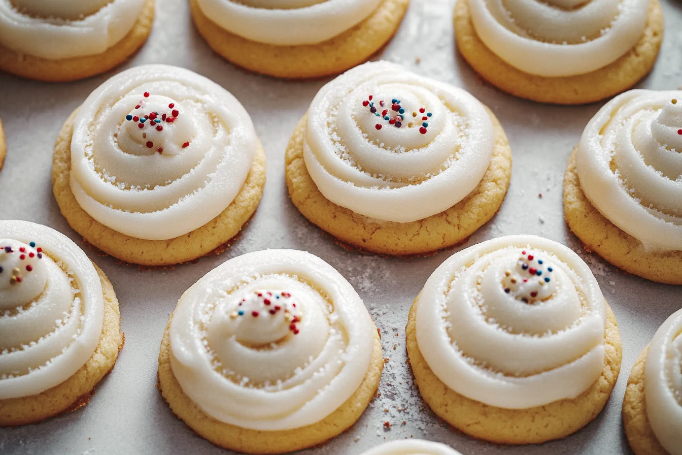 Frosted Sugar Cookies