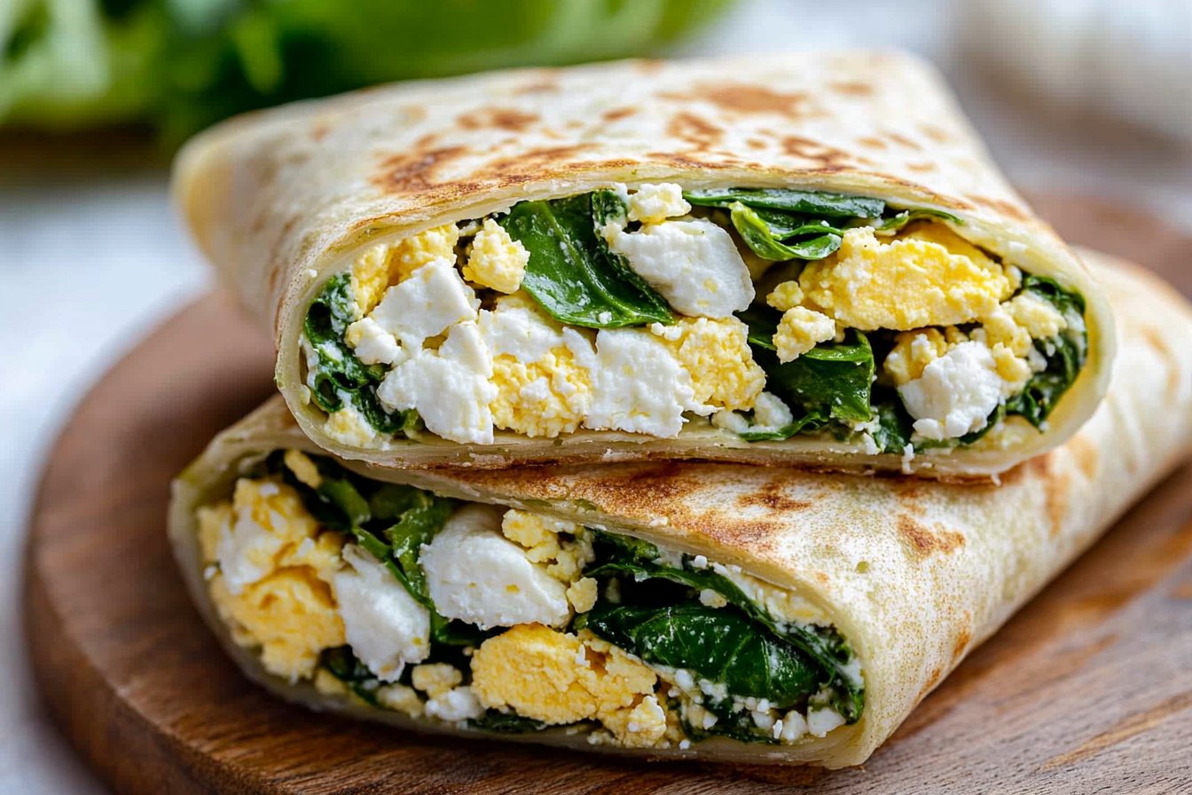 Starbucks Spinach Feta Egg White Wrap