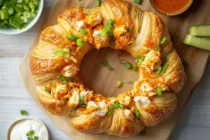 Buffalo Chicken Crescent Ring