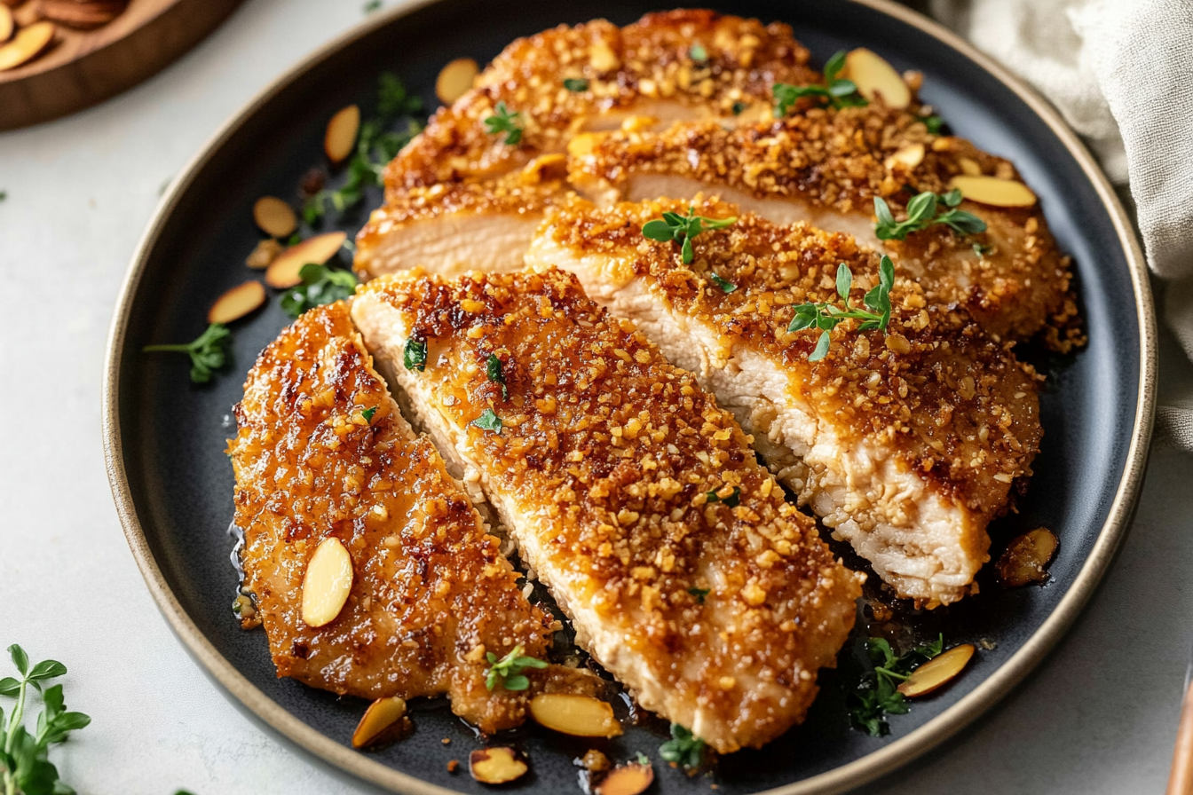 Almond-Crusted Chicken Tenders
