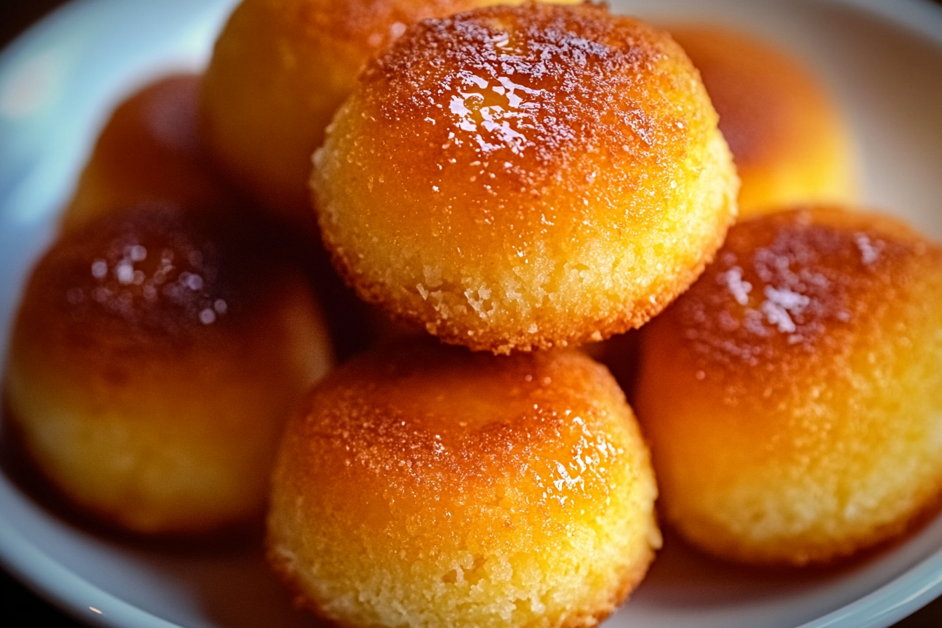 Honey Butter Cornbread Poppers
