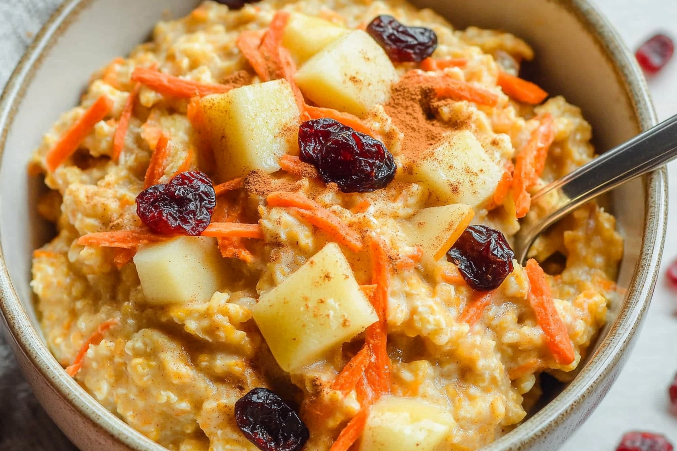 Apple Carrot Oatmeal