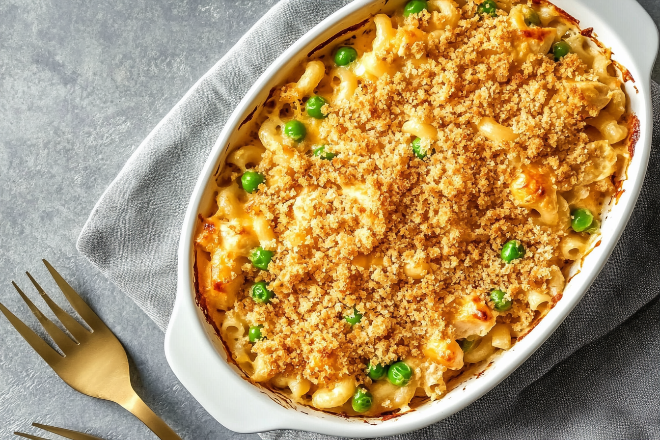 Chicken and Macaroni Casserole