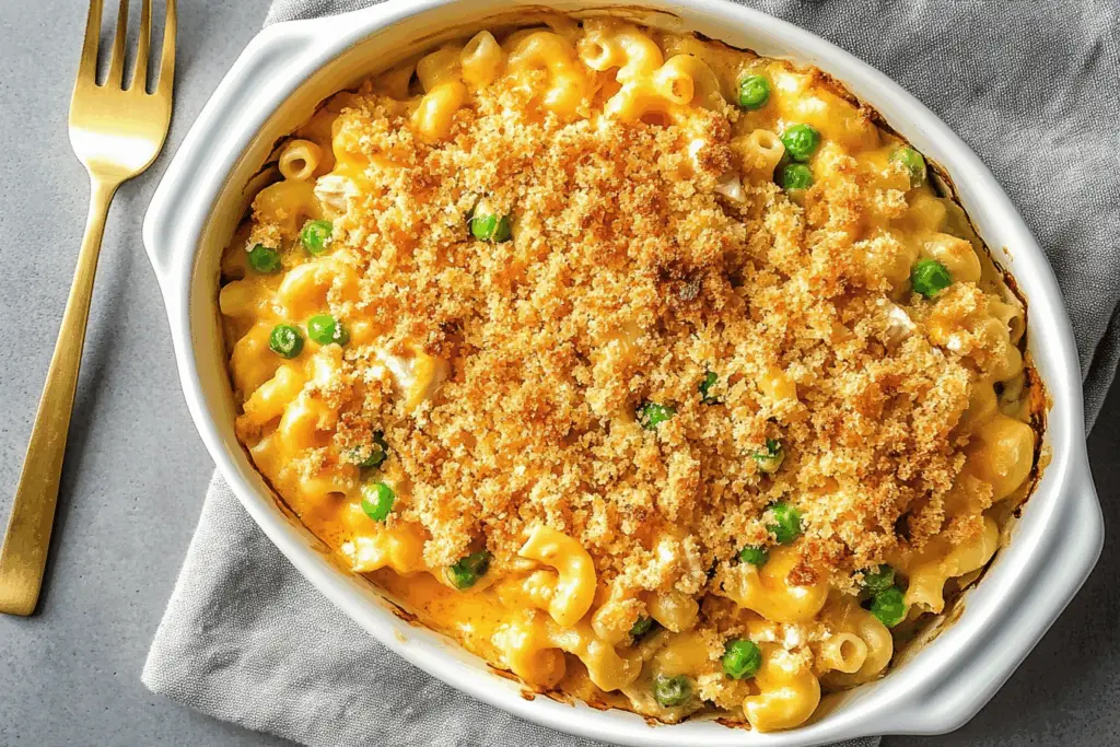 Chicken and Macaroni Casserole