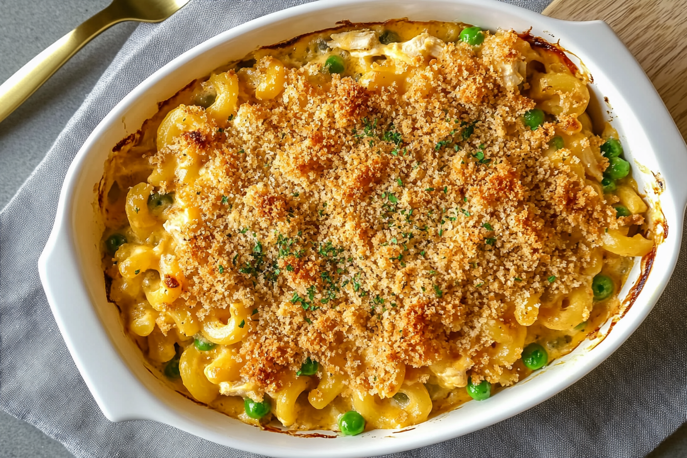 Chicken and Macaroni Casserole