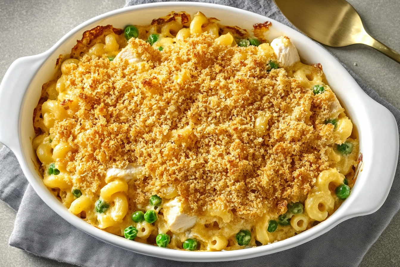 Chicken and Macaroni Casserole