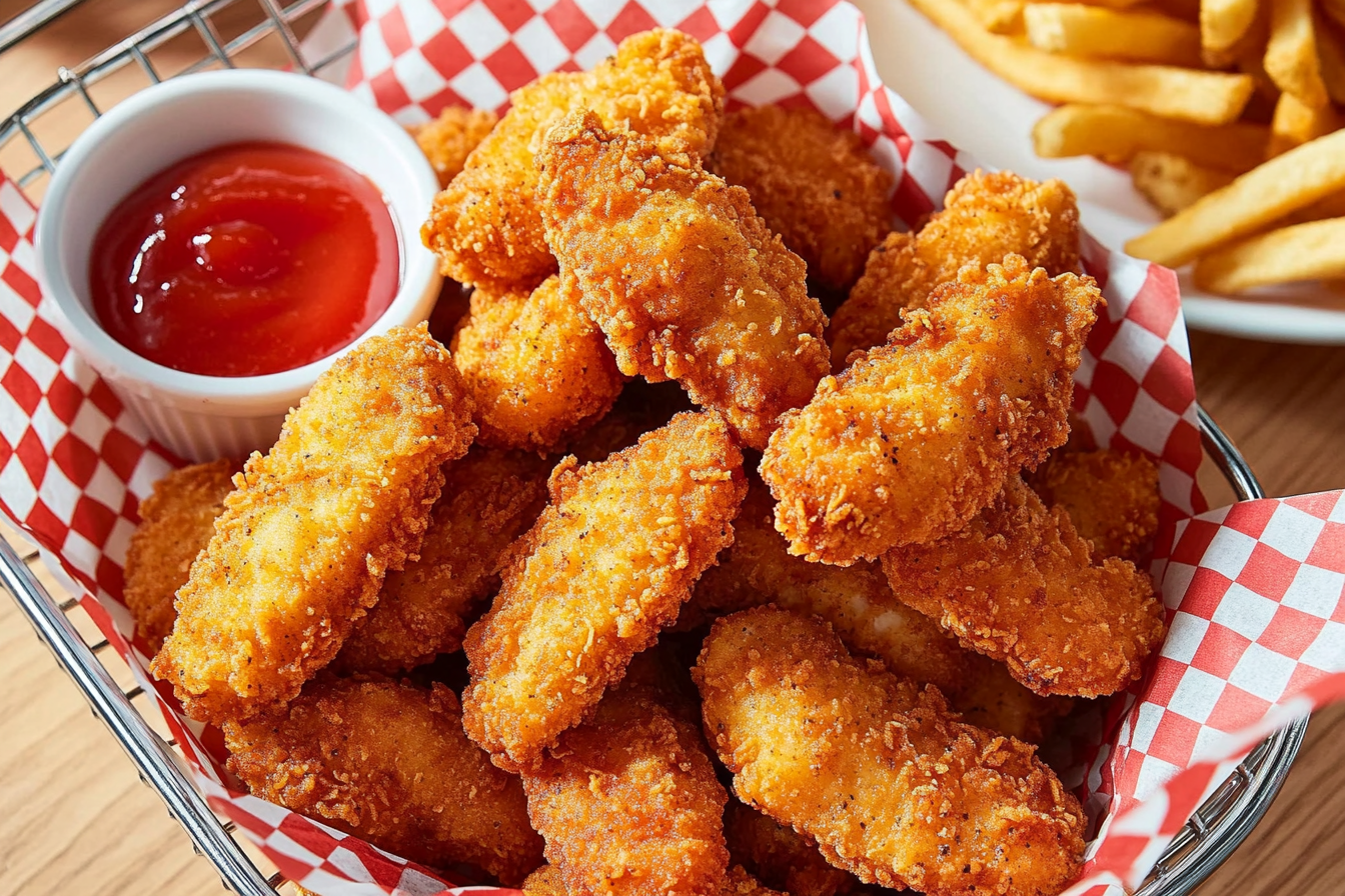 Spicy Fried Chicken Strips