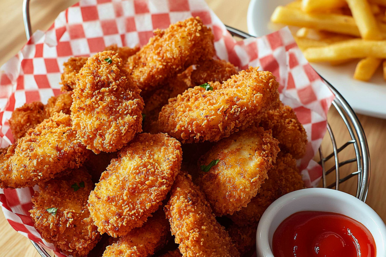 Spicy Fried Chicken Strips