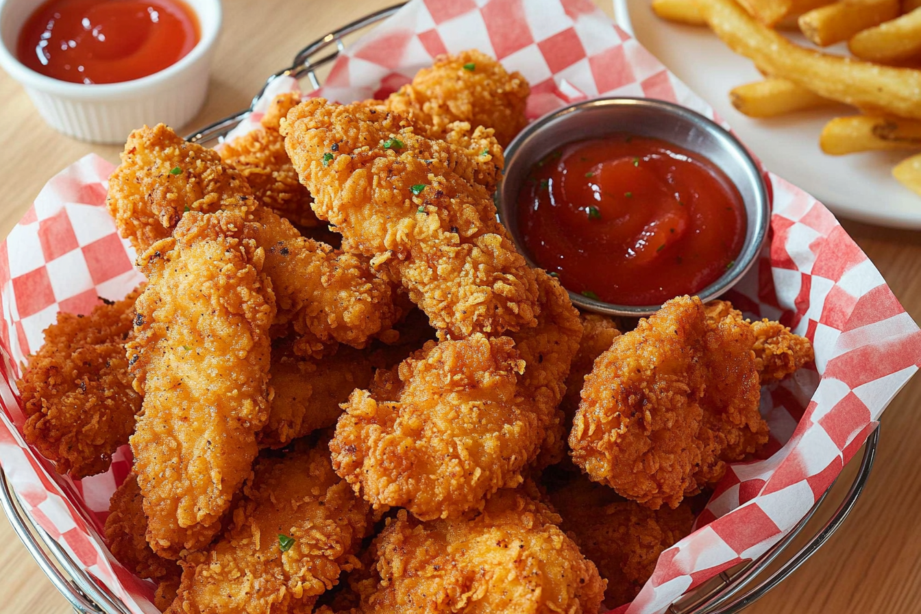 Spicy Fried Chicken Strips