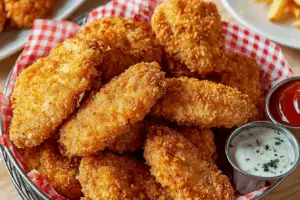 Spicy Fried Chicken Strips
