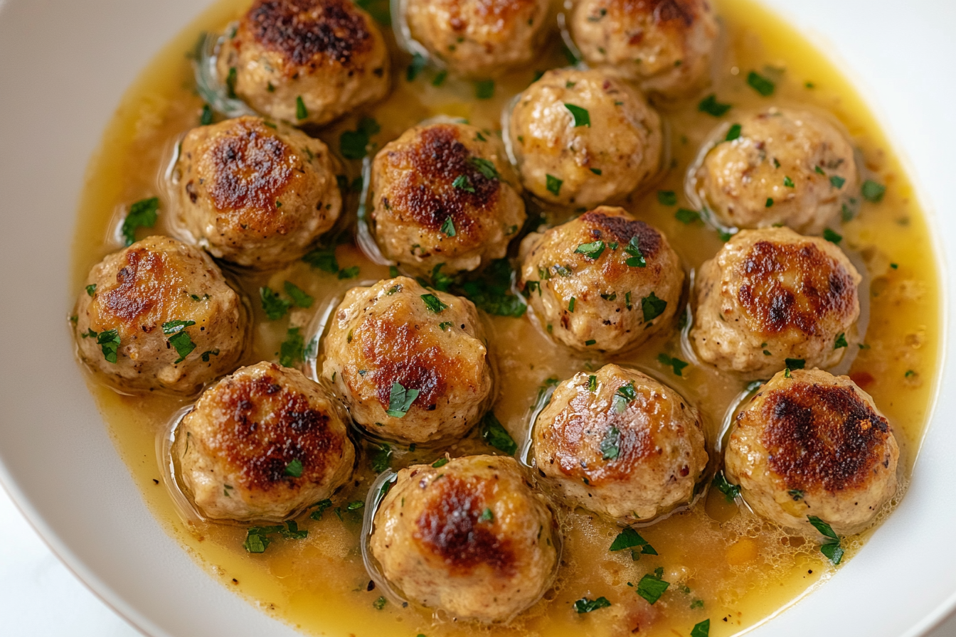 Chicken Piccata Meatballs – A Fresh Take on a Classic Dish