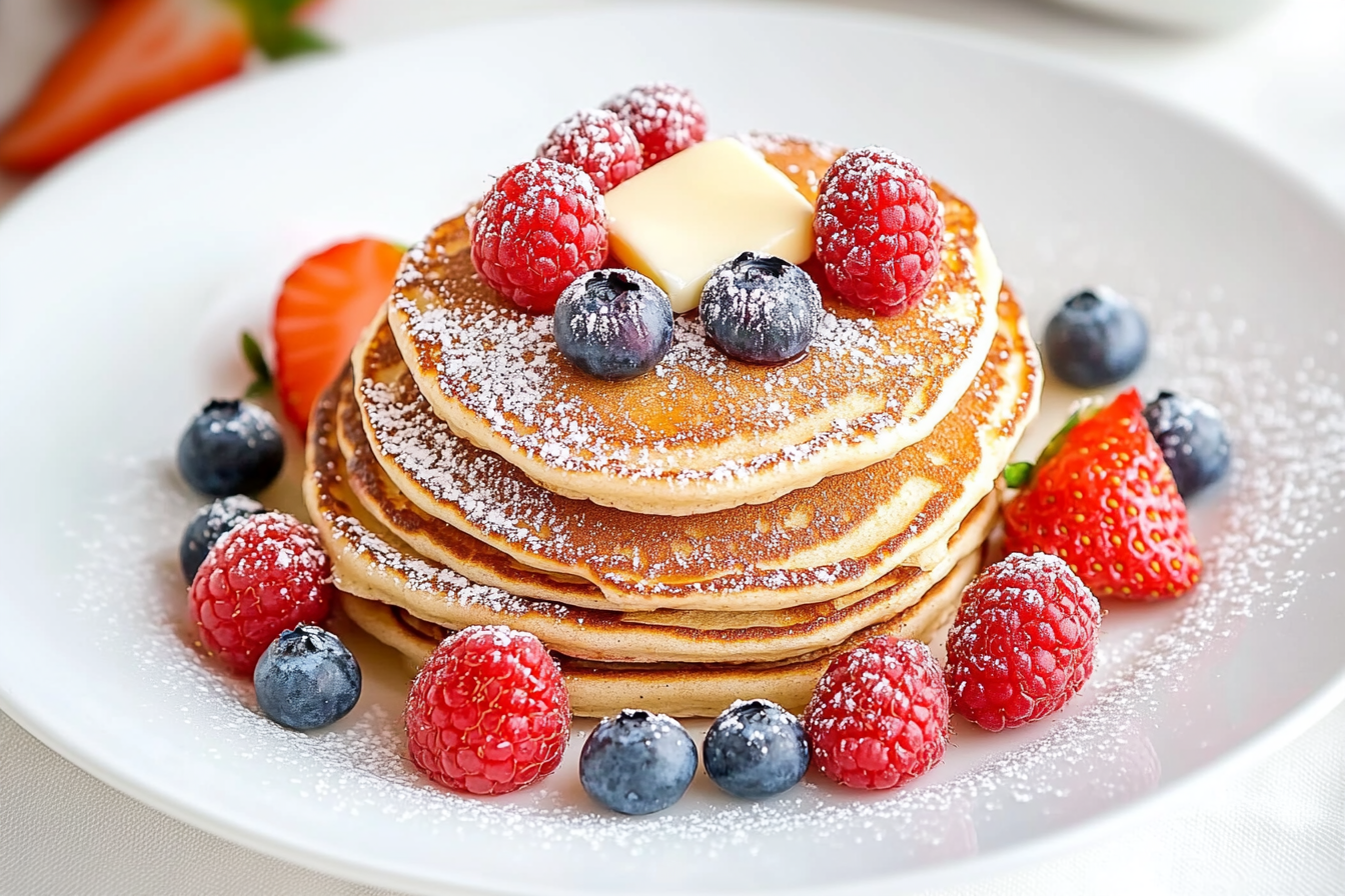 Cinnamon Apple Pancakes