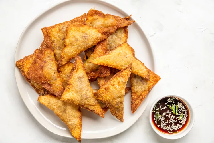 Ground Beef Wontons